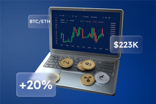 Technology visualisation of an AI automated trading system on Toscano Signal AI